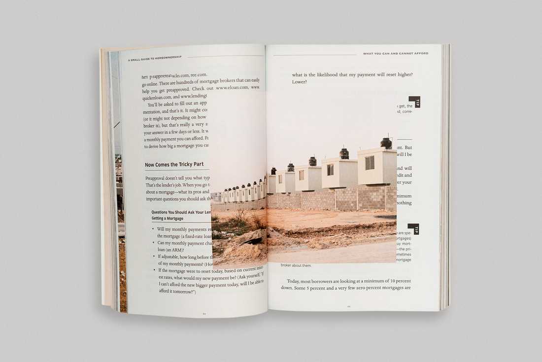 A Small Guide to Homeownership by Alejandro Cartagena, Photobook